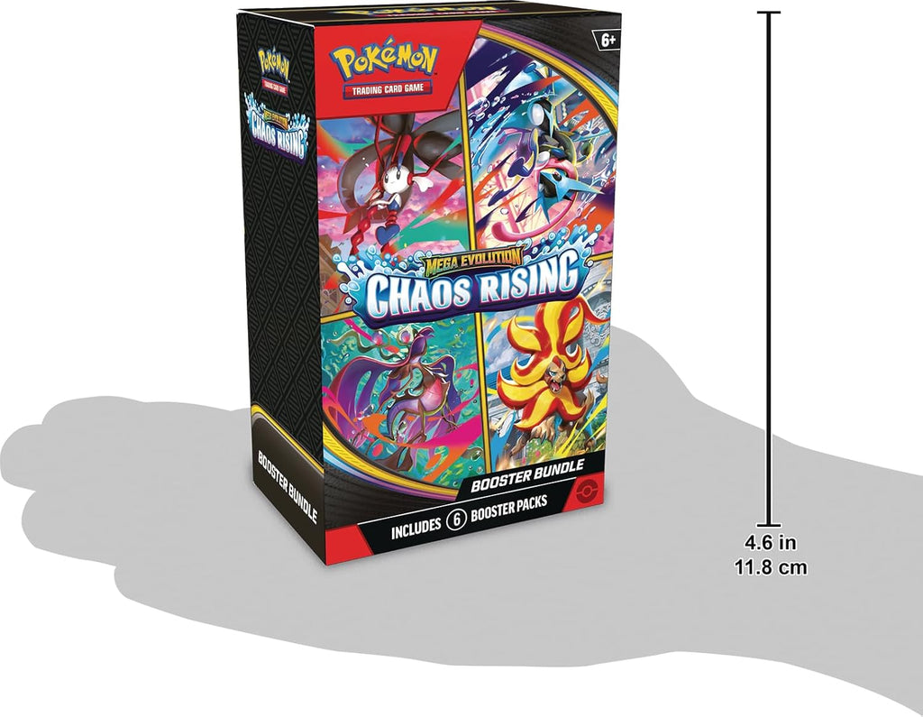 Pokemon Tcg Chaos Rising - Booster Bundle En Inglés