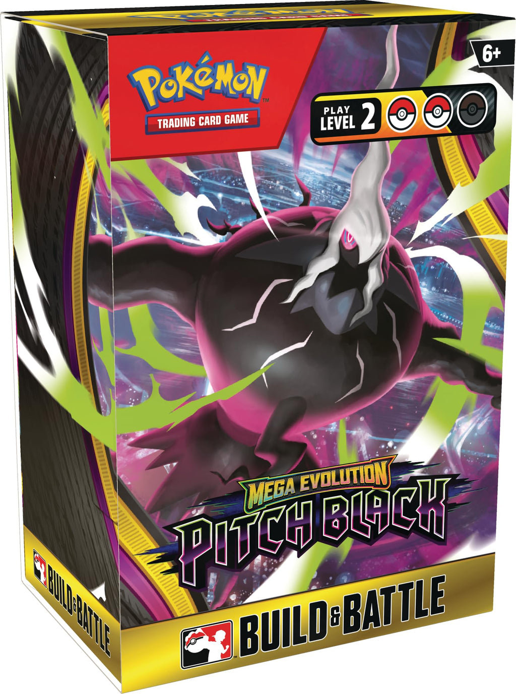 Pokemon Tcg Pitch Black - Build And Battle Box En Inglés