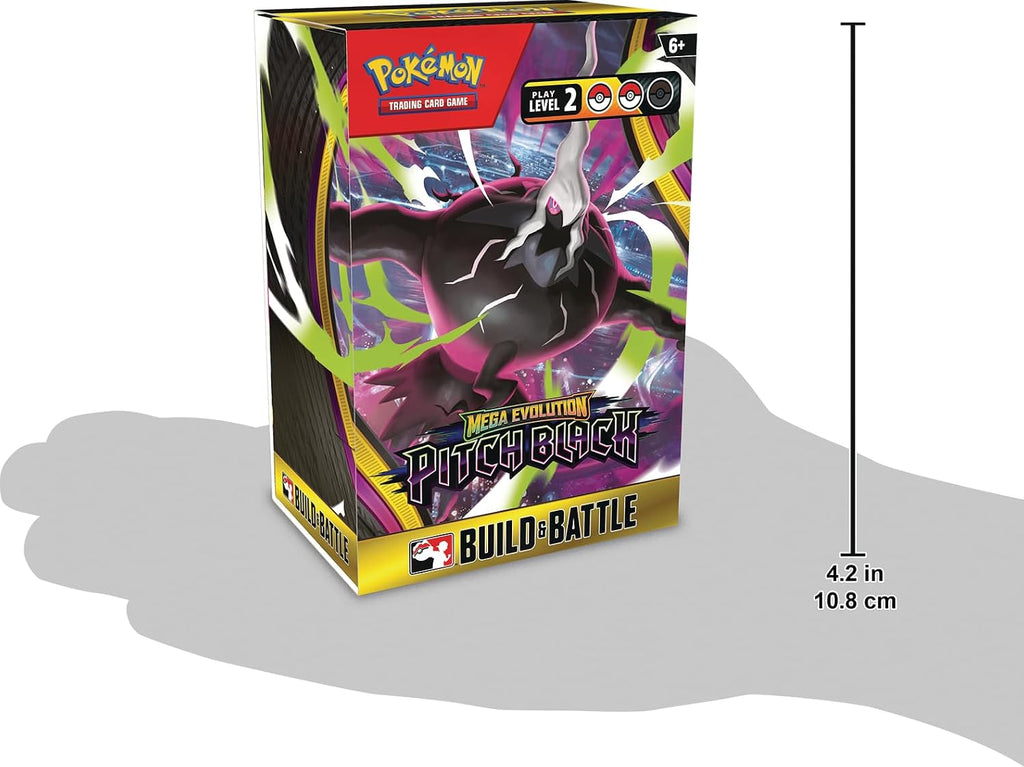 Pokemon Tcg Pitch Black - Build And Battle Box En Inglés