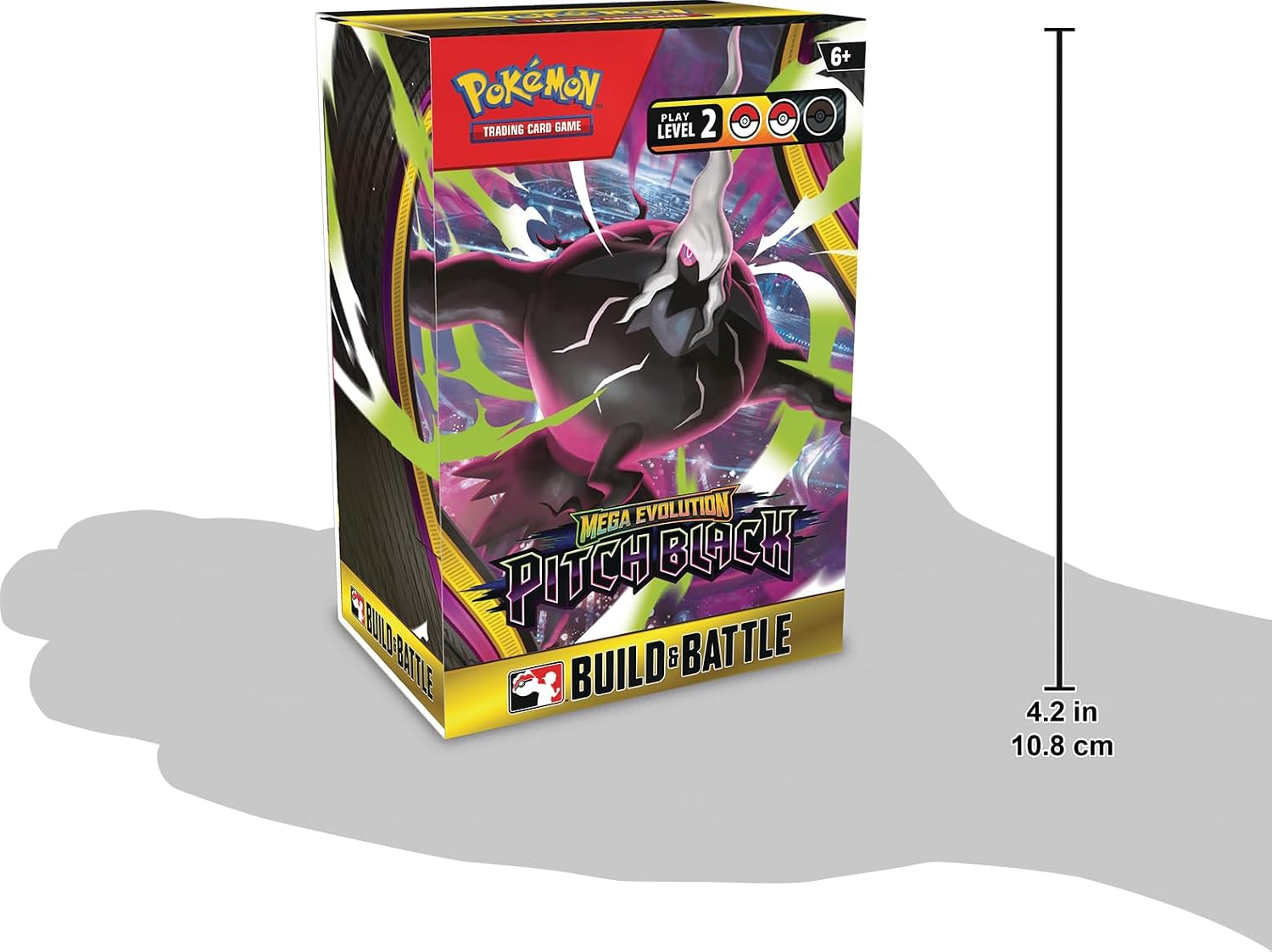 Pokemon Tcg Pitch Black - Build And Battle Box En Inglés