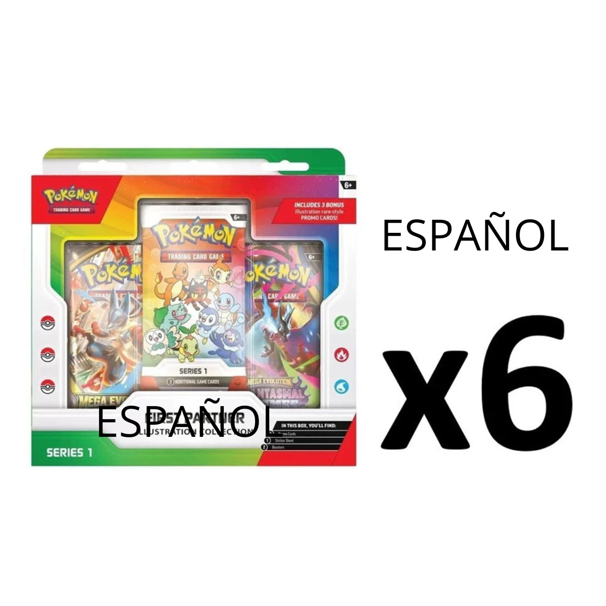 Pokemon Tcg First Partner - Primer Compañero Serie 1 Español CASE