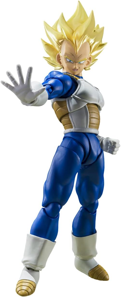 Figura Bandai S.h. Figuarts Dbz - Super Saiyan Vegeta Awakened