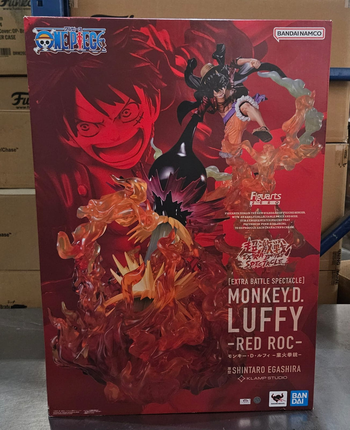 Figura Figuarts Zero One Piece - Monkey D. Luffy Red Roc