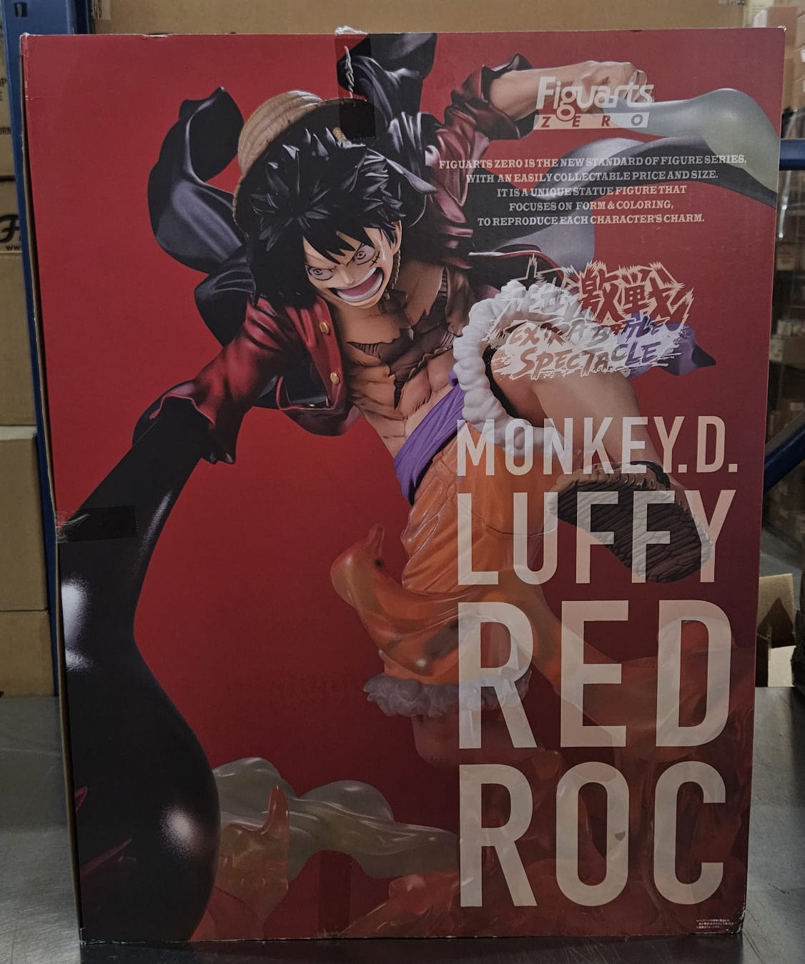 Figura Figuarts Zero One Piece - Monkey D. Luffy Red Roc