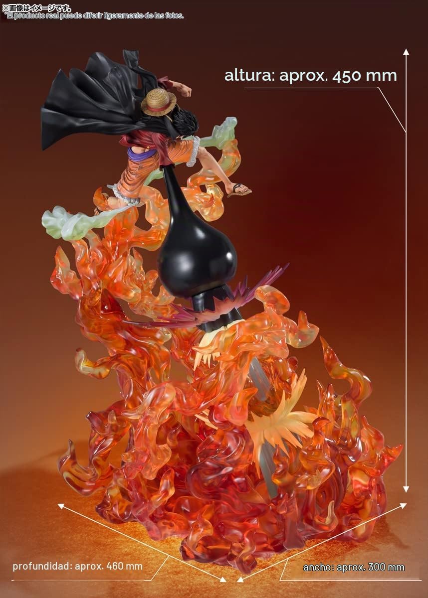 Figura Figuarts Zero One Piece - Monkey D. Luffy Red Roc