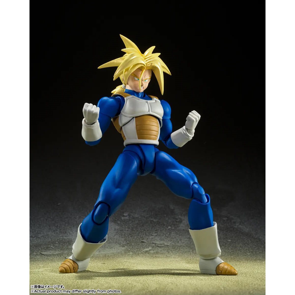 Figura Bandai S.h. Figuarts Dbz - Super Saiyan Trunks Intinite Latent Super Power
