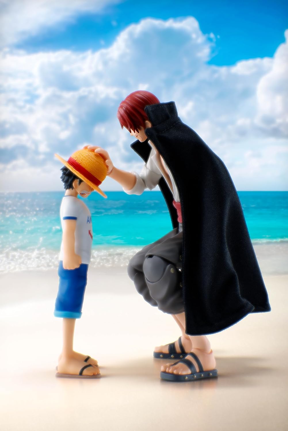 Figura Bandai S.h. Figuarts One Piece - Shanks & Monkey D. Luffy Childhood