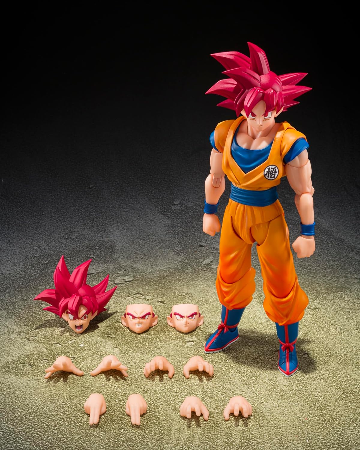 Figura Bandai S.H. Figuarts DBS - Super Saiyan God Son Goku