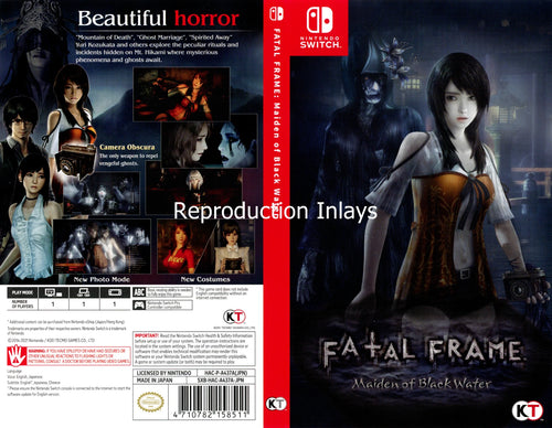 Fatal Frame Maiden of the Black Water para Nintendo Switch Importado