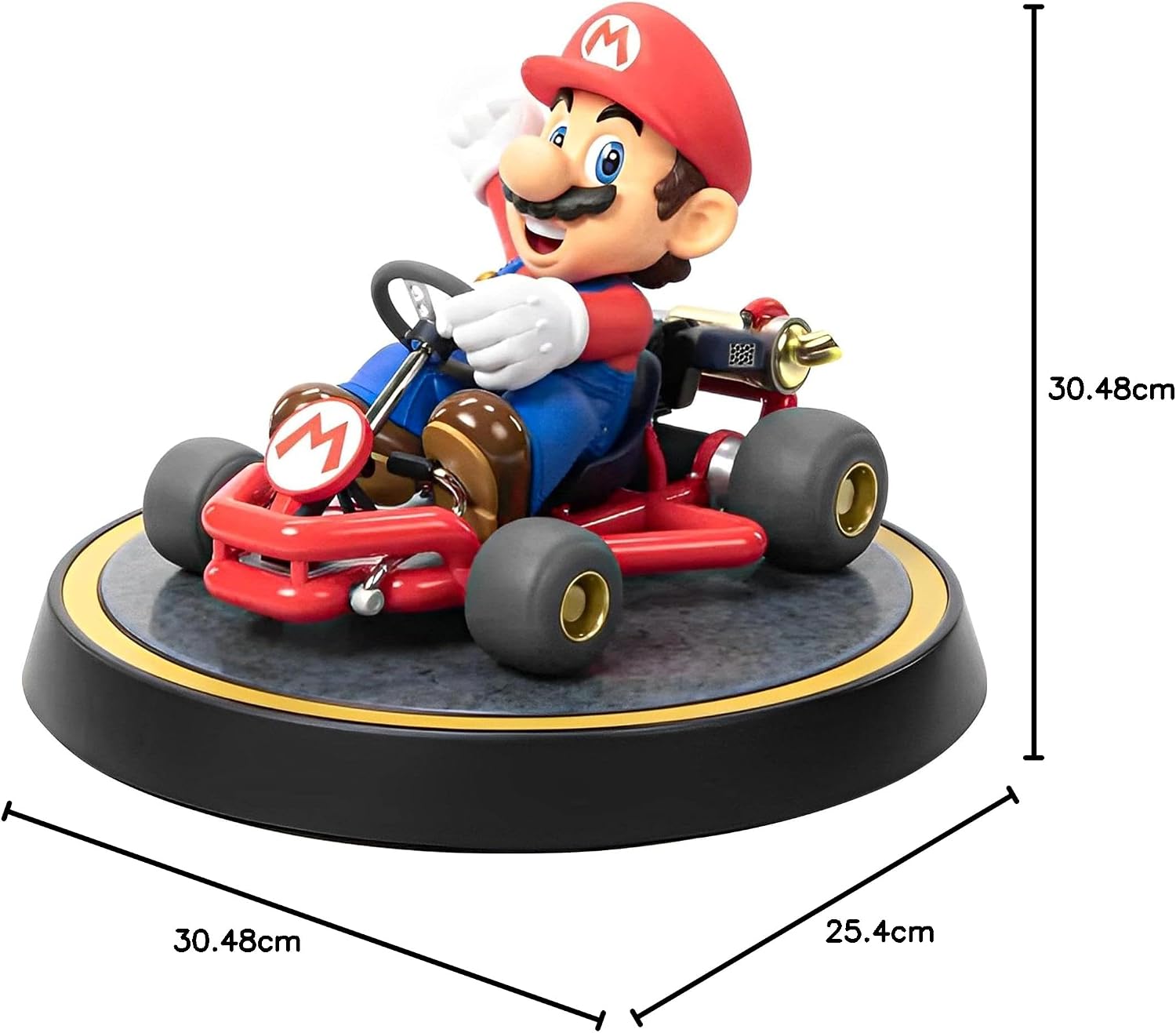 Figura Firts 4 Figures Mario Kart - Mario de PVC