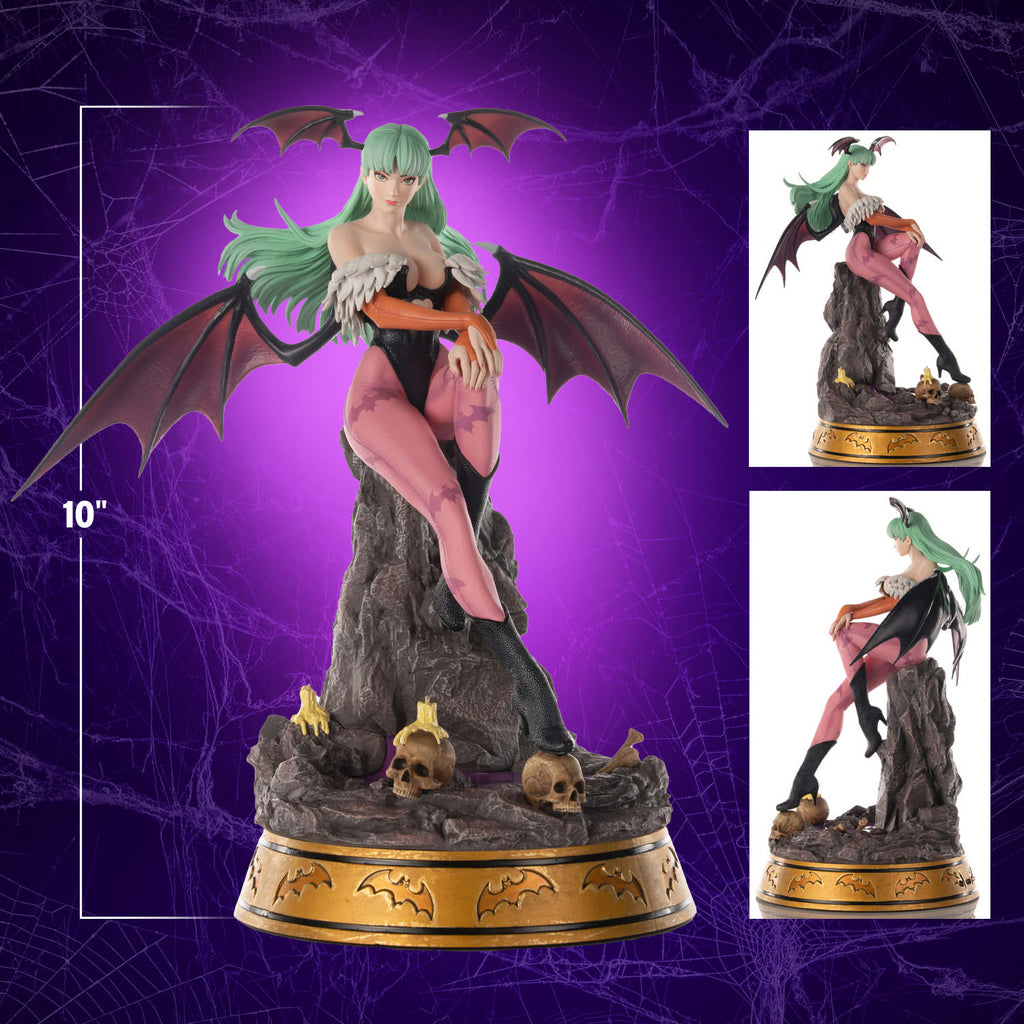 First 4 Figures Darkstalkers - Morrigan Aensland Pvc 10 Pulgadas