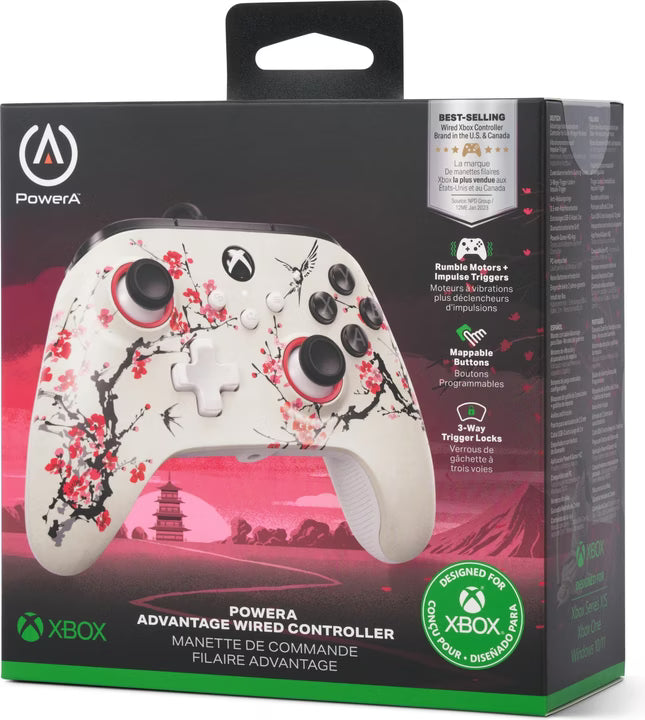 Control Alambrico Power A para Xbox Series X/s - Warrior Nirvana