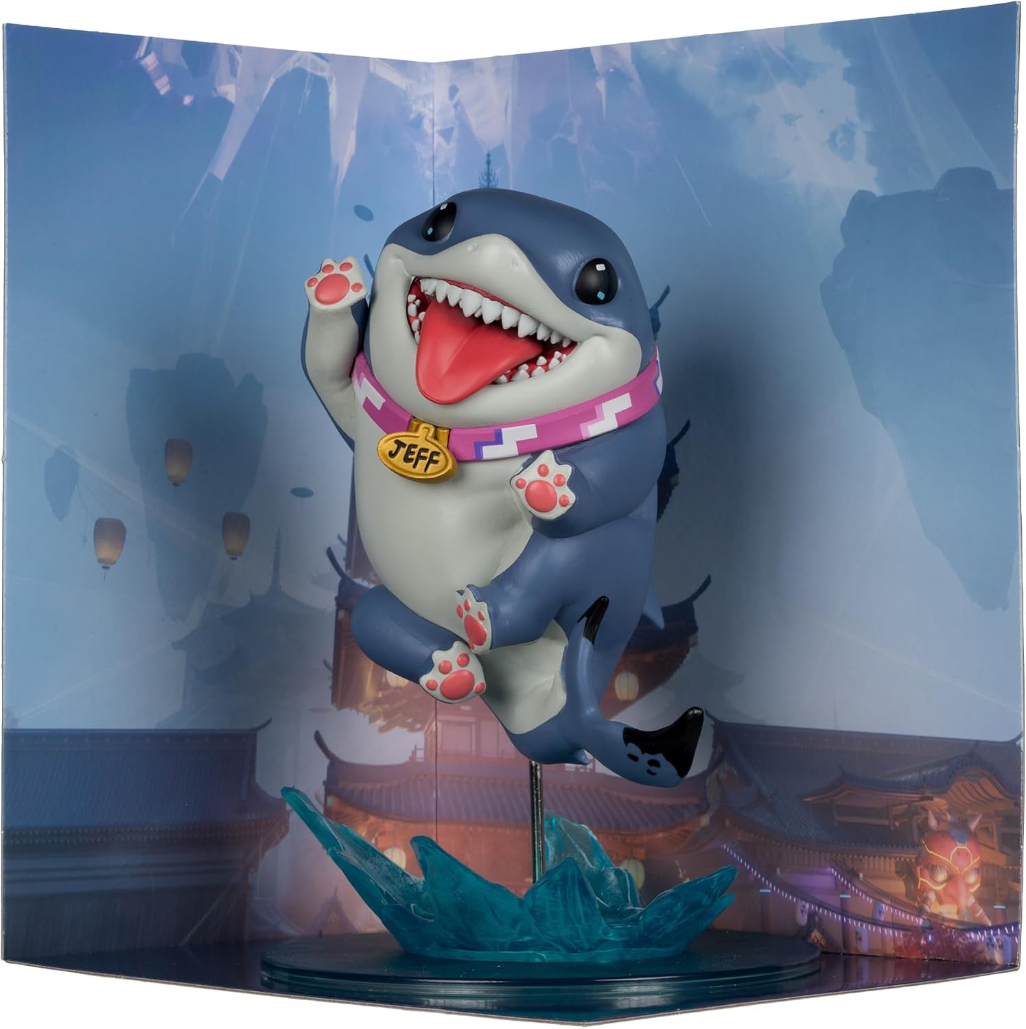 Figura Mcfarlane Marvel Rivals - Jeff The Land S Escala 1:10