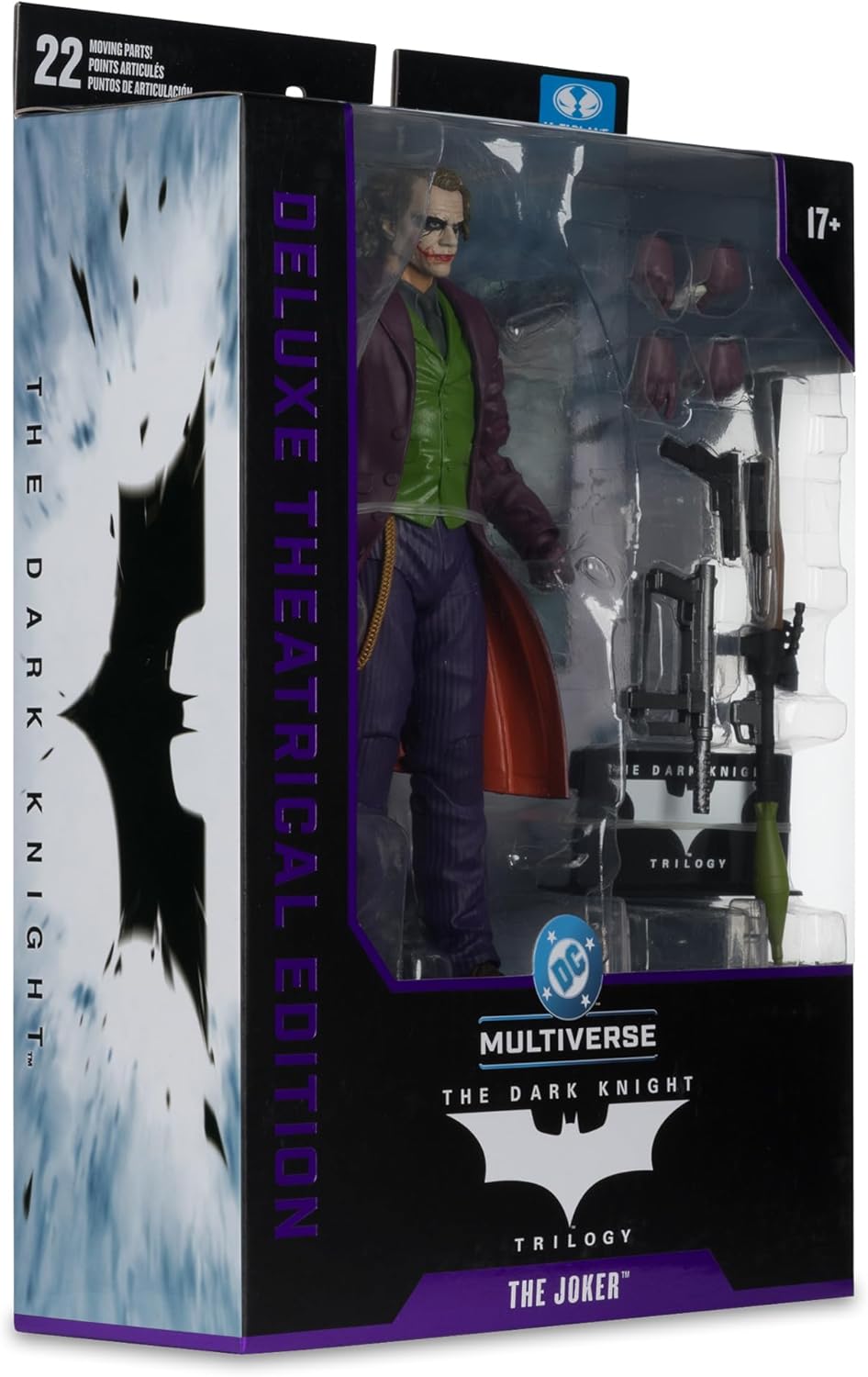 Figura Mcfarlane Dc Deluxe - Joker The Dark Knight 7 Pulgadas