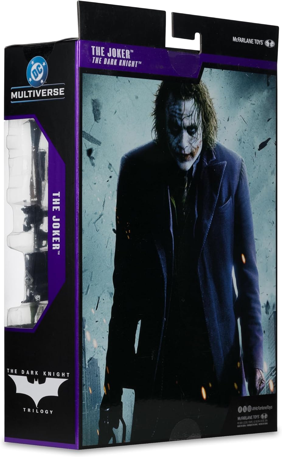 Figura Mcfarlane Dc Deluxe - Joker The Dark Knight 7 Pulgadas