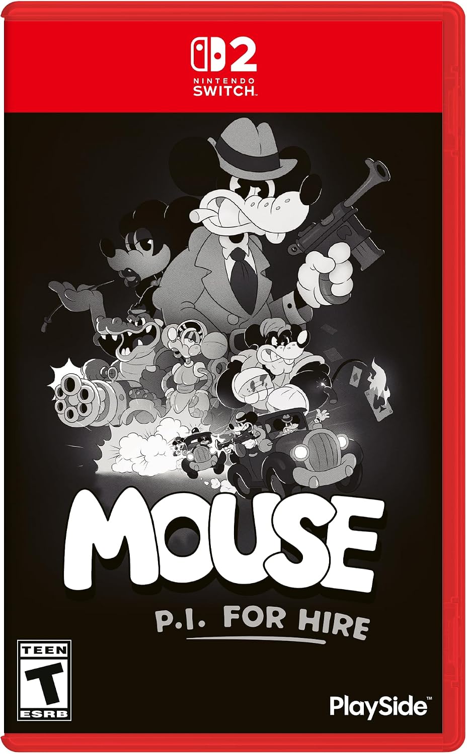 Mouse P.I. For Hire Para Nintendo Switch 2 Nuevo Y Sellado