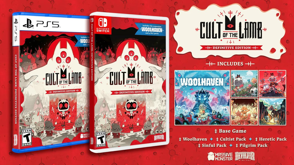 Cult Of The Lamb Definitive Edition Para PS5