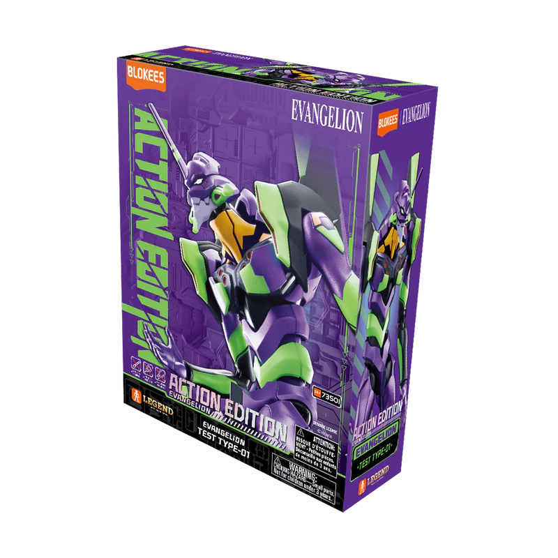 Figura Blokees Legend Edition: Evangelion - Eva Unit 01 #73501