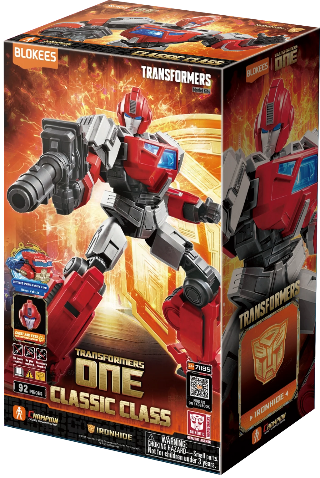 Figura Blokees Transformers One - Ironhide #71185