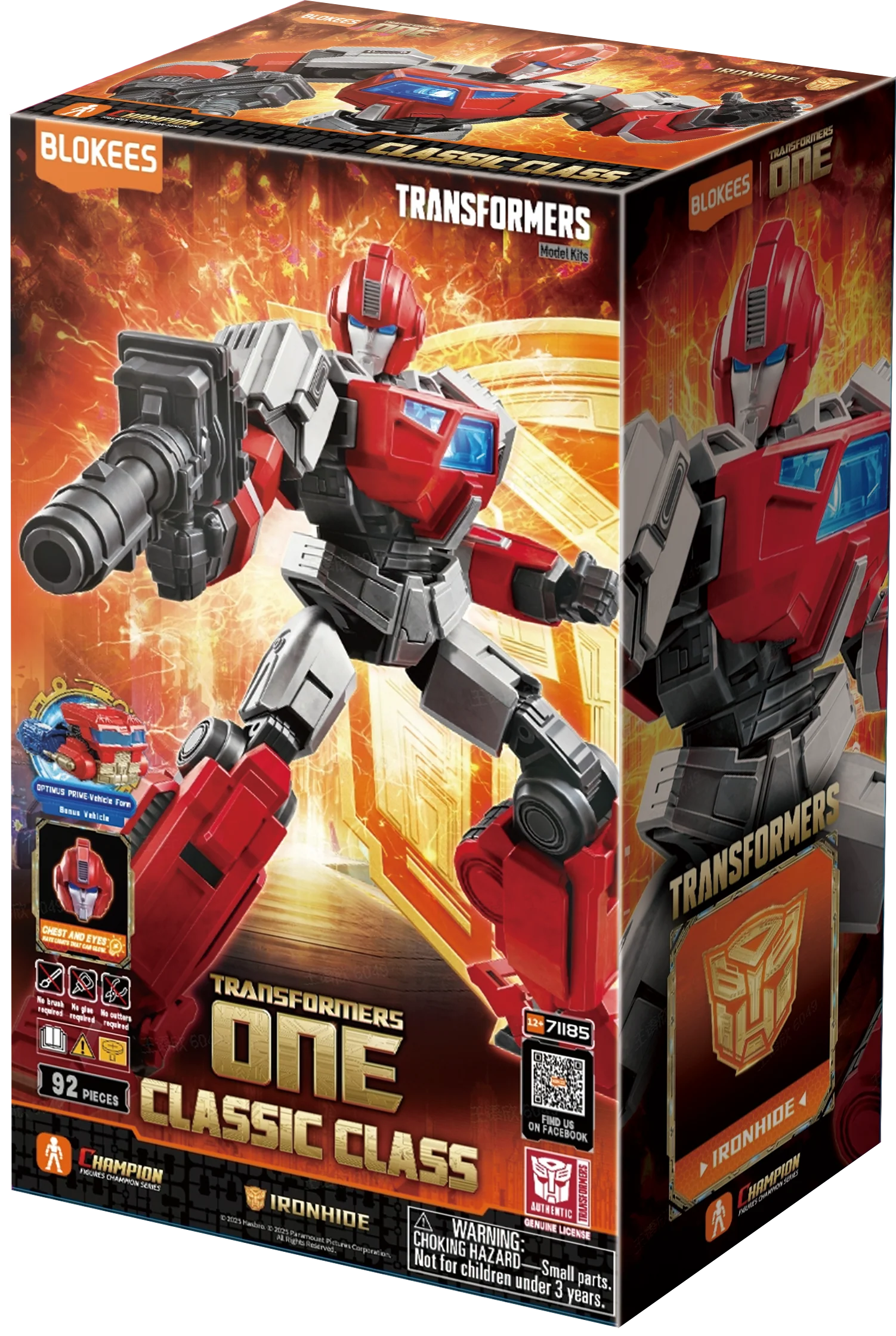 Figura Blokees Transformers One - Ironhide #71185