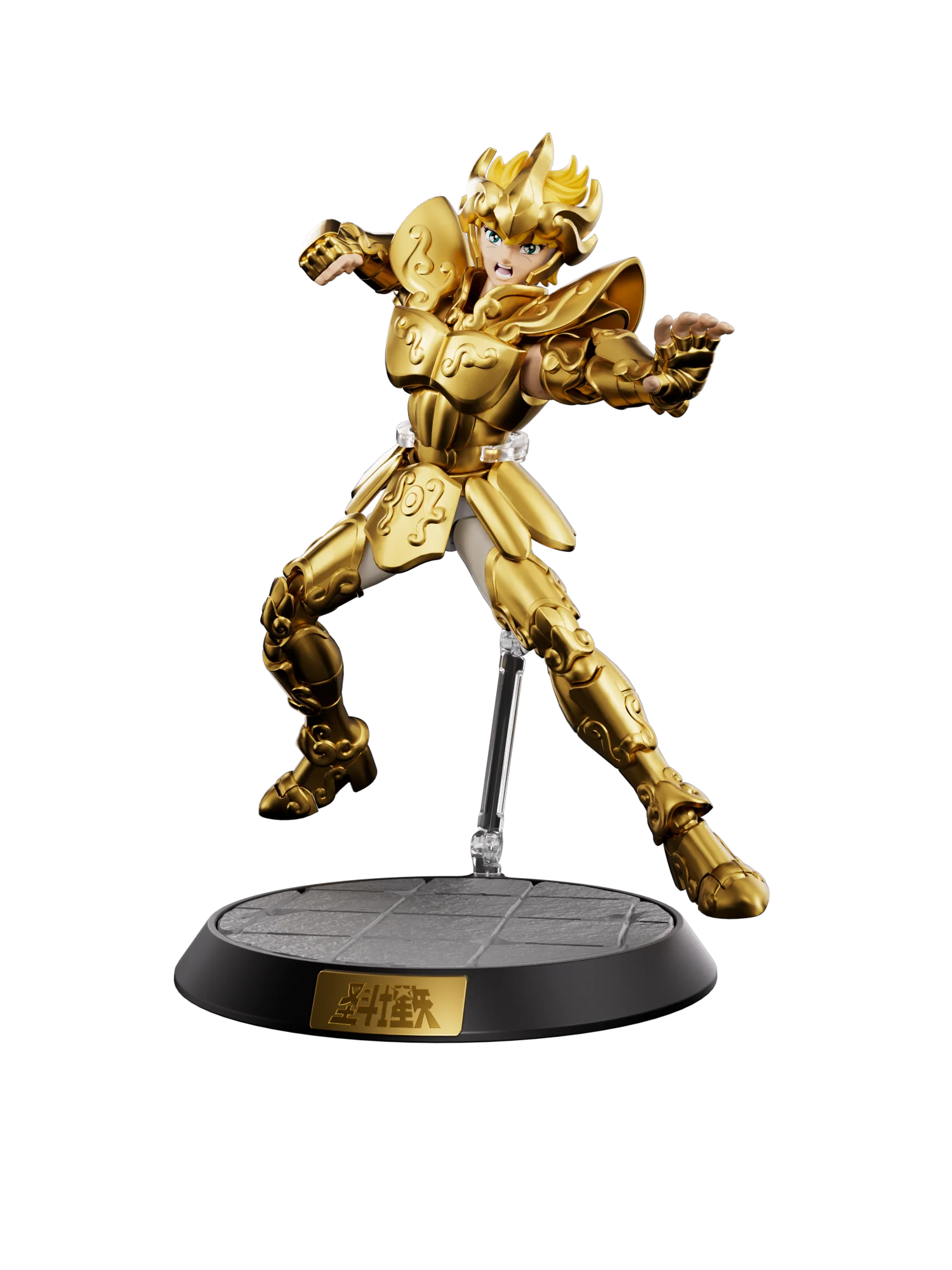 Figura Blokees Saint Seiya Champion Class: Leo Aiolia Manga Setting #75003