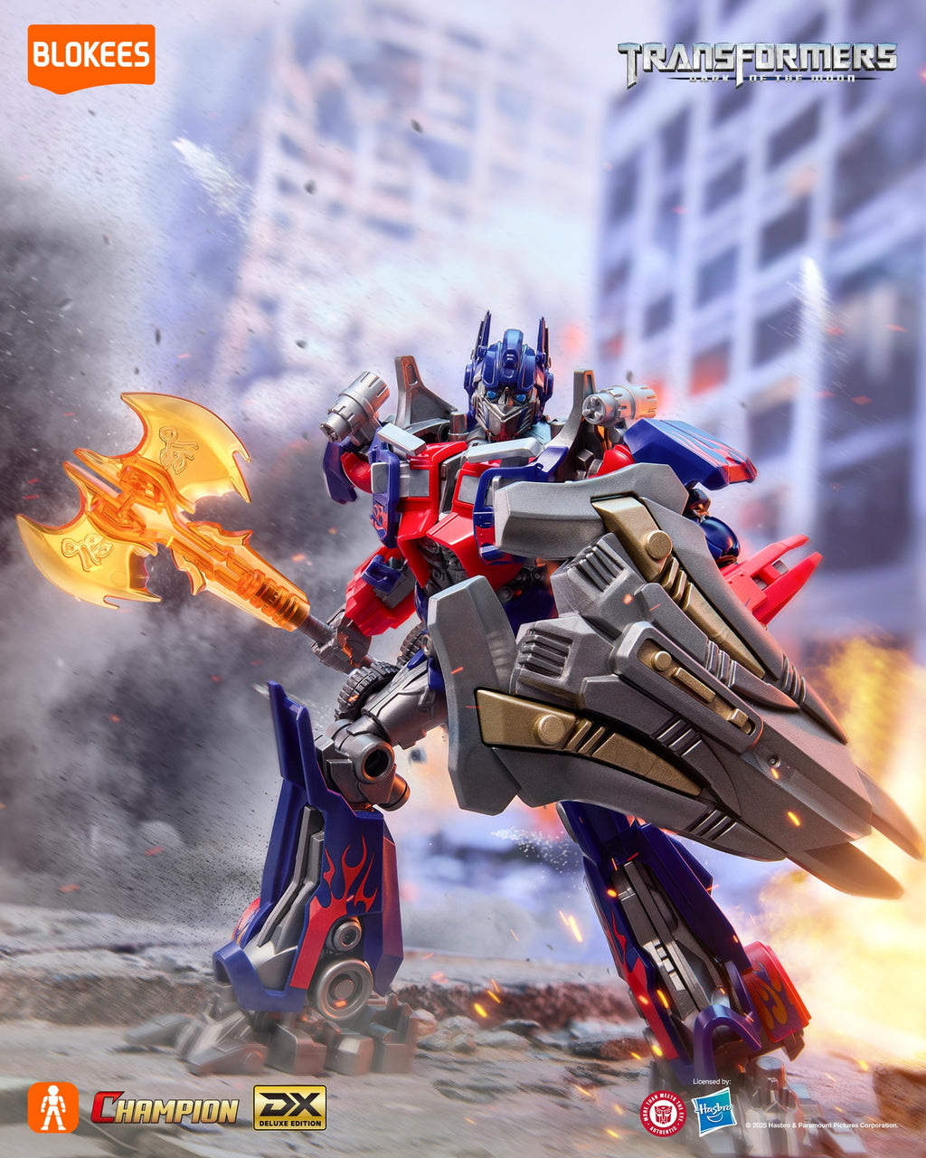 Figura Blokees Transformers Classic Class: 21 Jet Wing Optimus Prime #71187