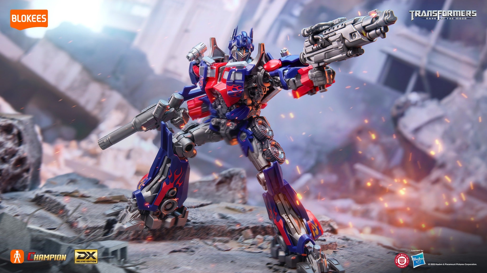 Figura Blokees Transformers Classic Class: 21 Jet Wing Optimus Prime #71187