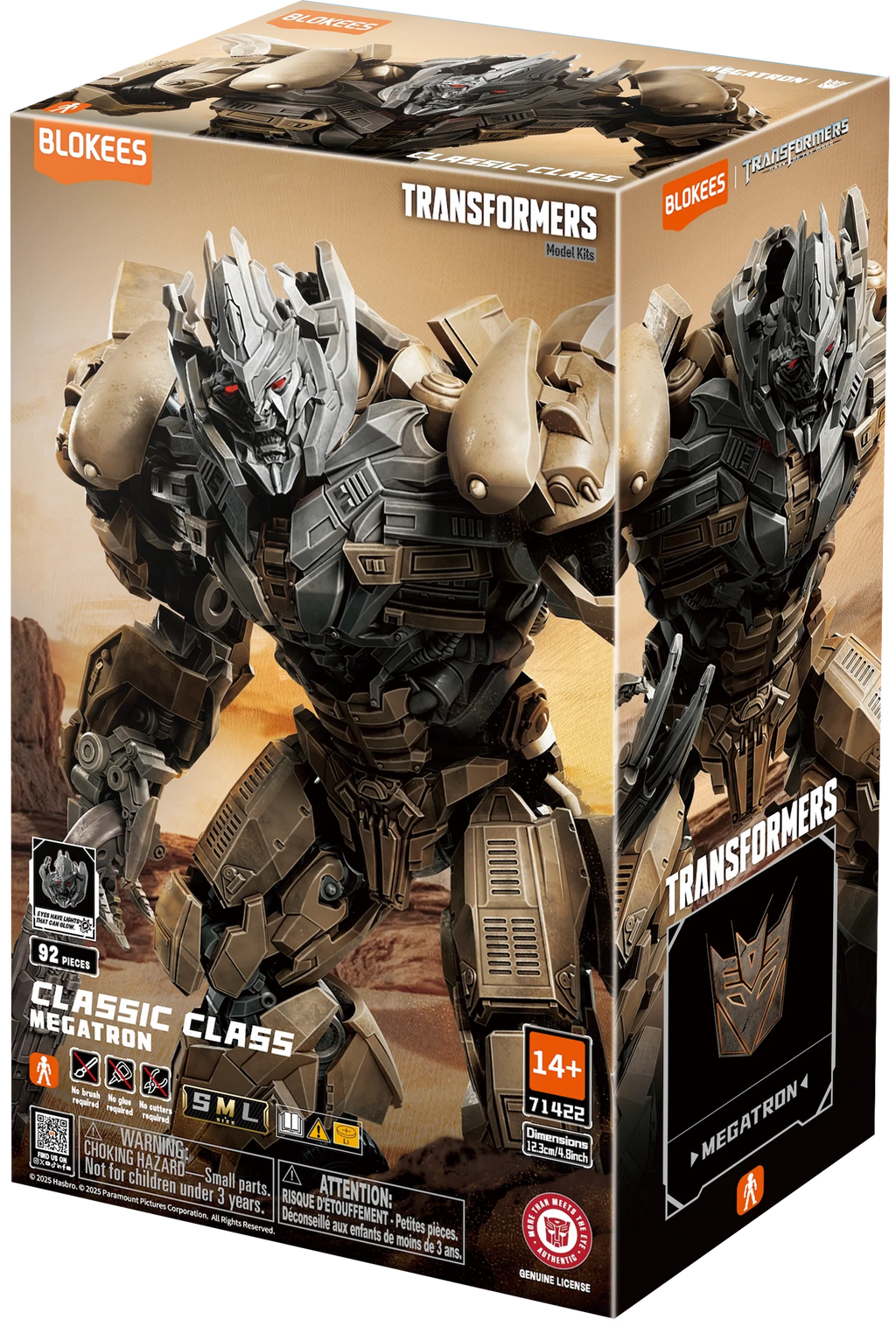 Figura Blokees Transformers Classic 22 - Megatron #71422