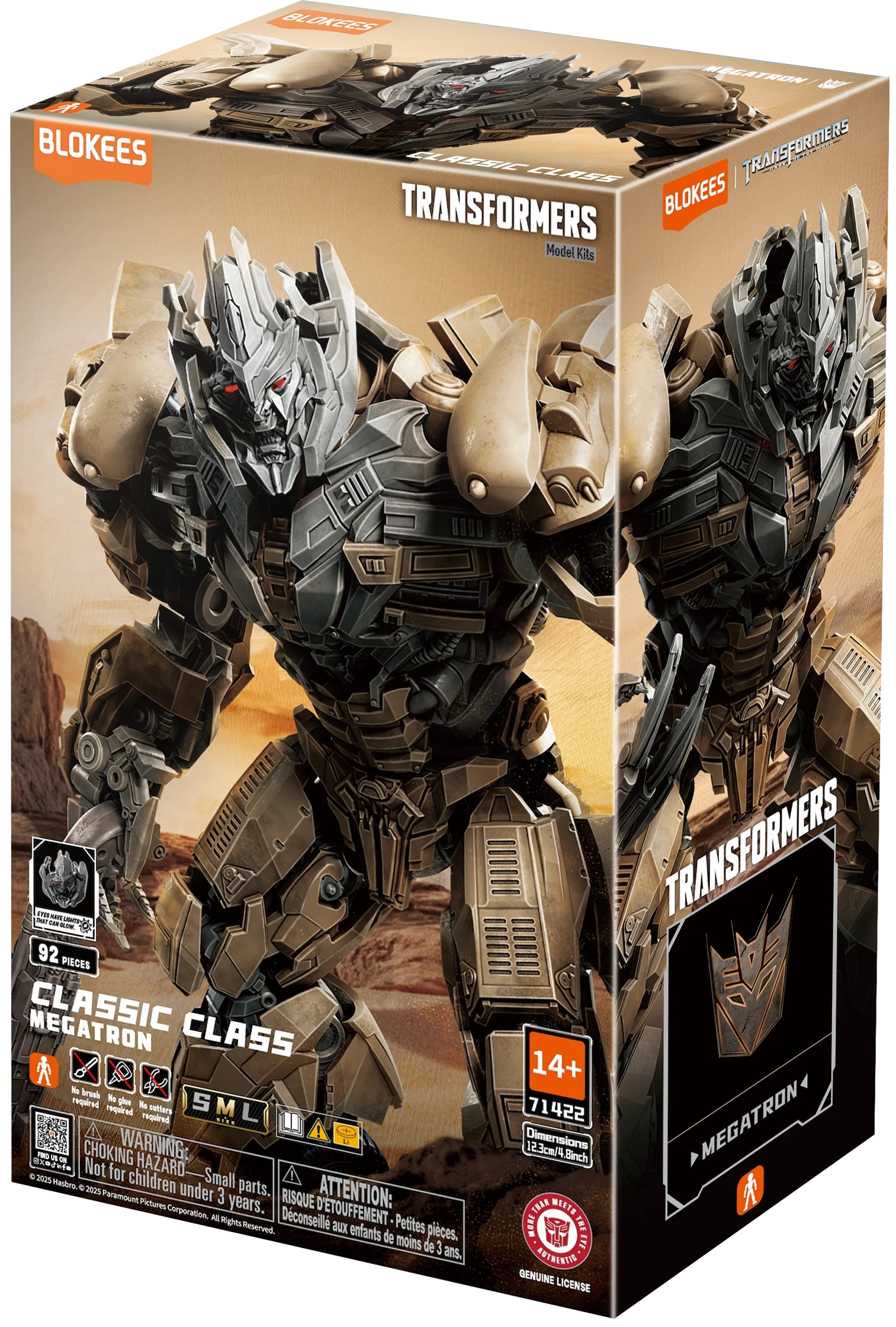Figura Blokees Transformers Classic 22 - Megatron #71422