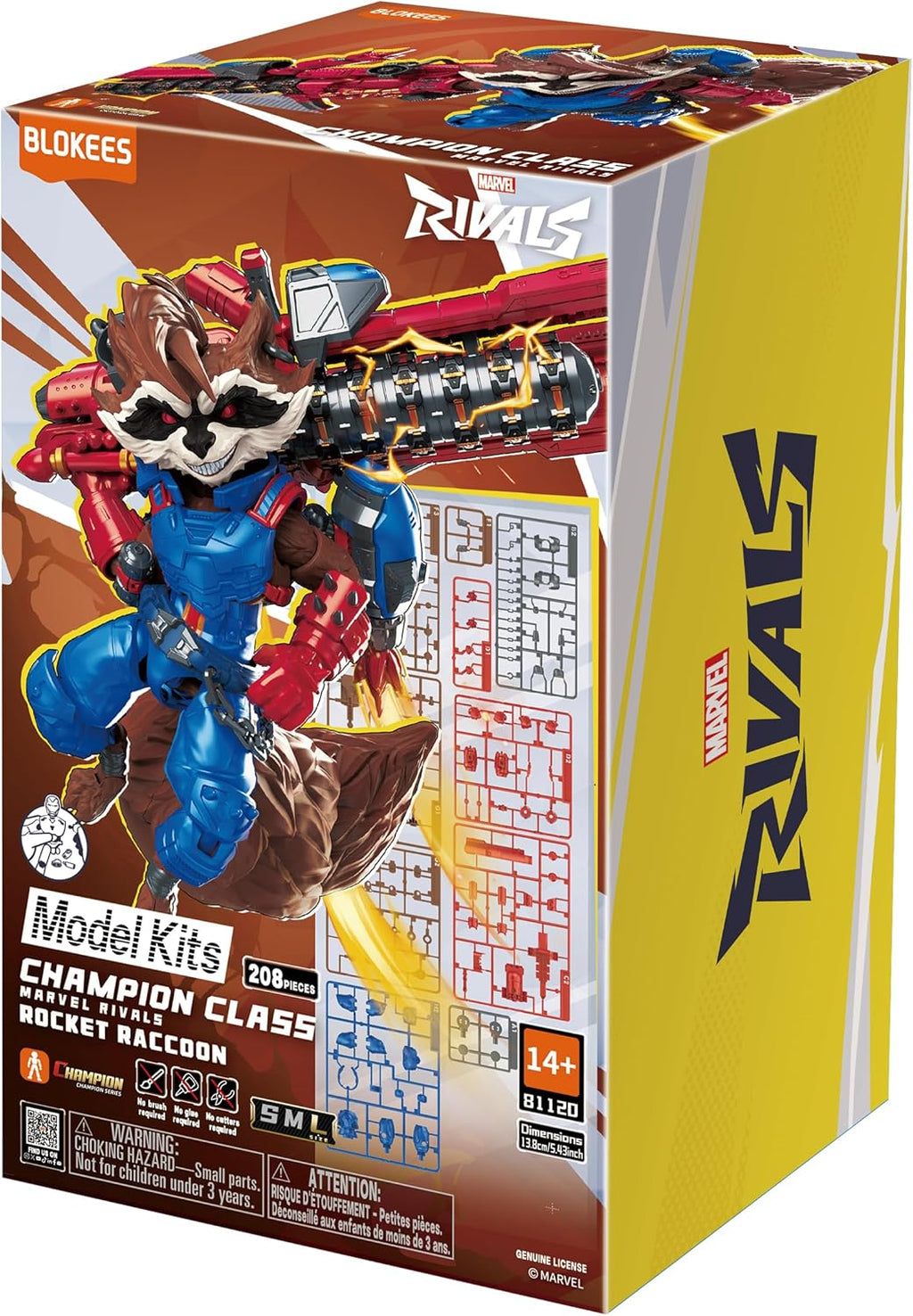 Figura Blokees Marvel Rivals - Rocket Raccoon #81120