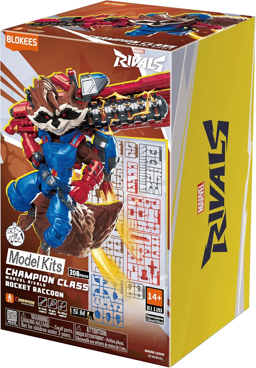 Figura Blokees Marvel Rivals - Rocket Raccoon #81120
