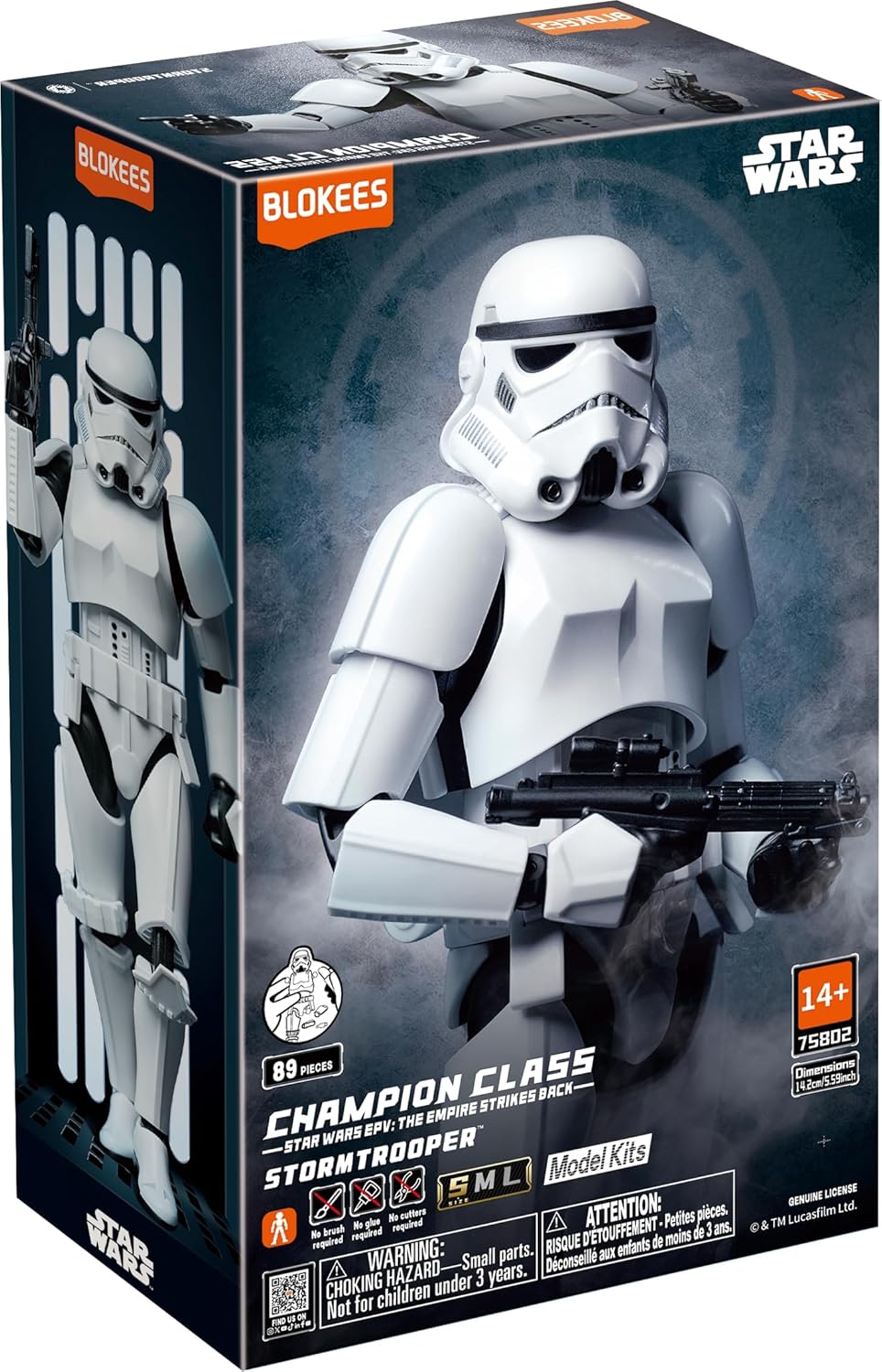Figura Blokees Champion Class Star Wars - Stormtrooper #75802