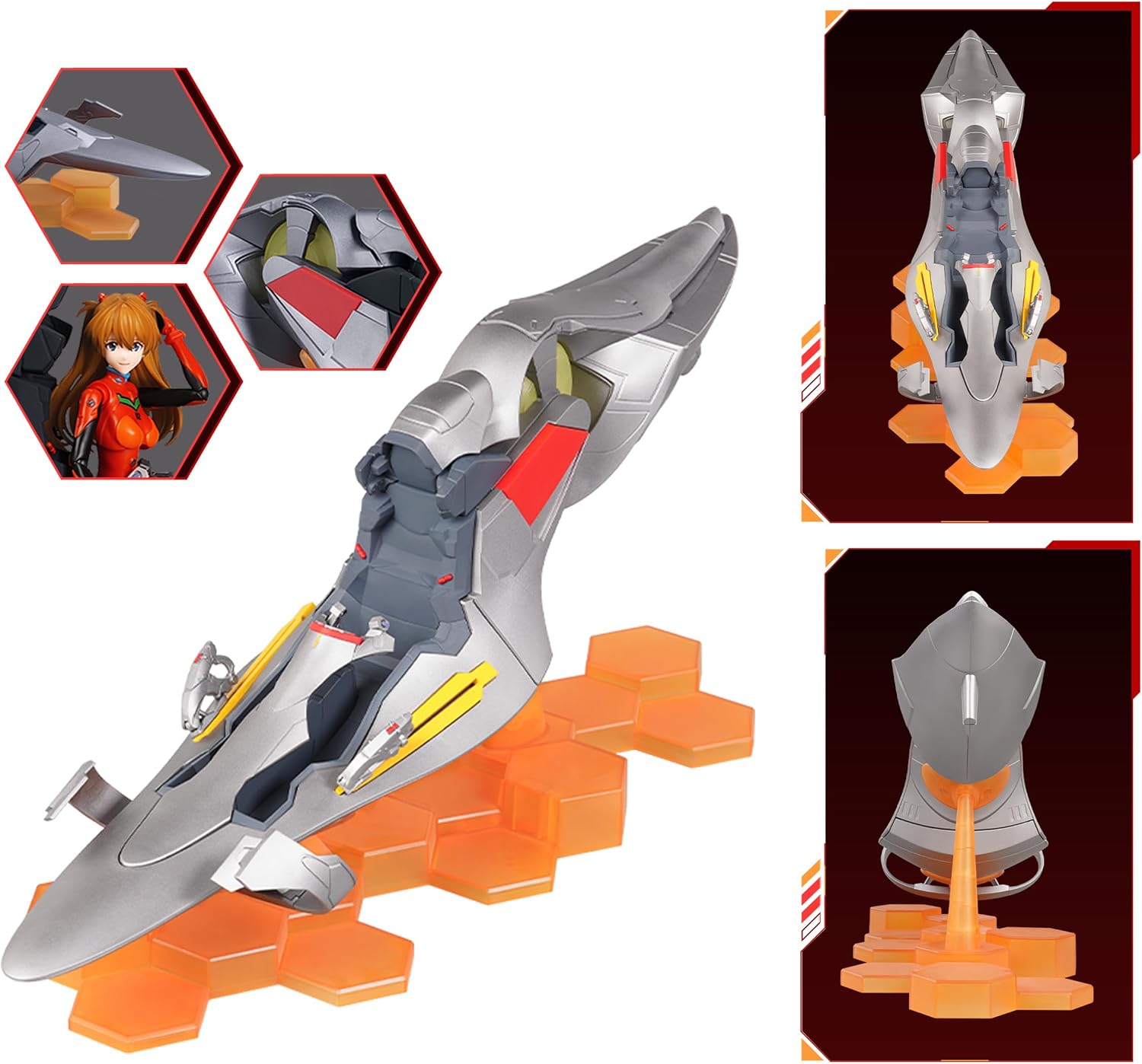 Figura Blokees Evangelion Fantastics Series - Asuka Shikinami Langley Entry Plug Interior #73571