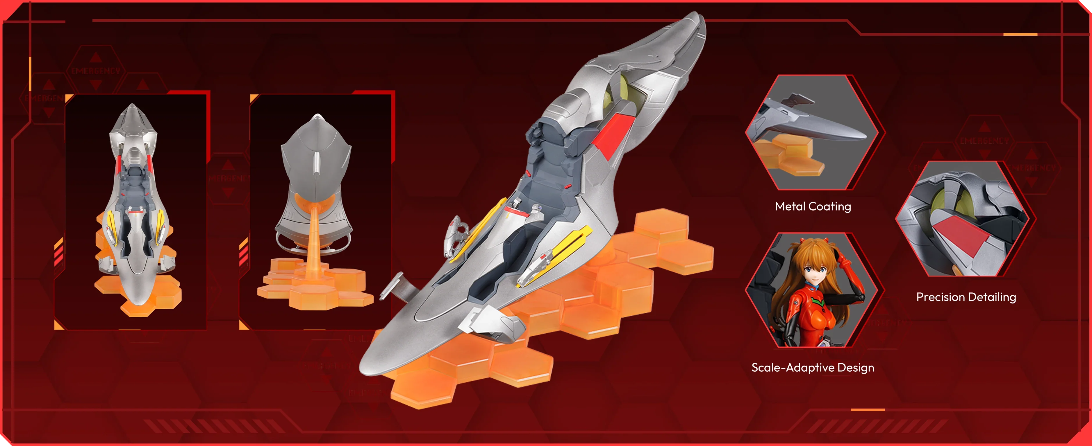 Figura Blokees Evangelion Fantastics Series - Asuka Shikinami Langley Entry Plug Interior #73571