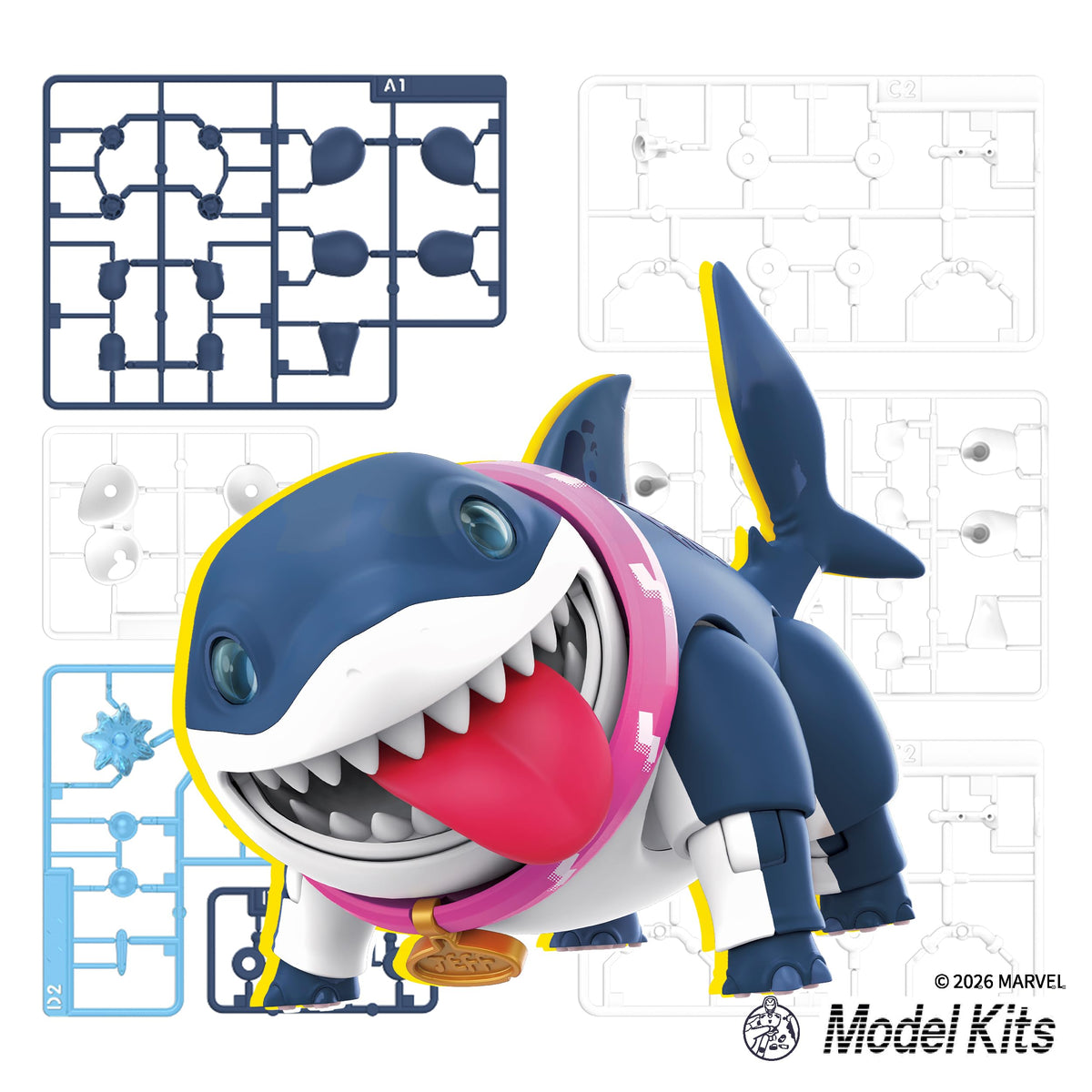 Figura Blokees Marvel Rivals - Jeff The Land Shark #81123