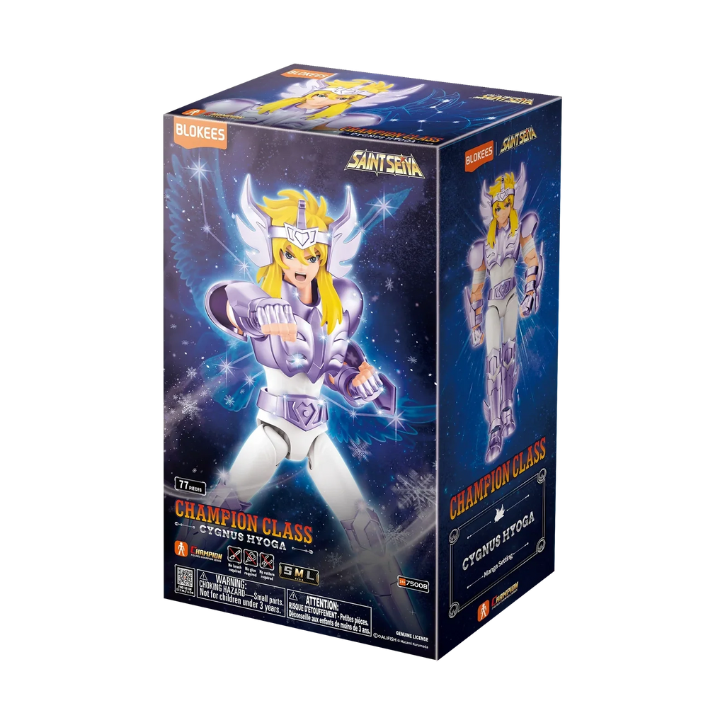 Figura Blokees Saint Seiya Champion Class - Cygnus Hyoga #75008