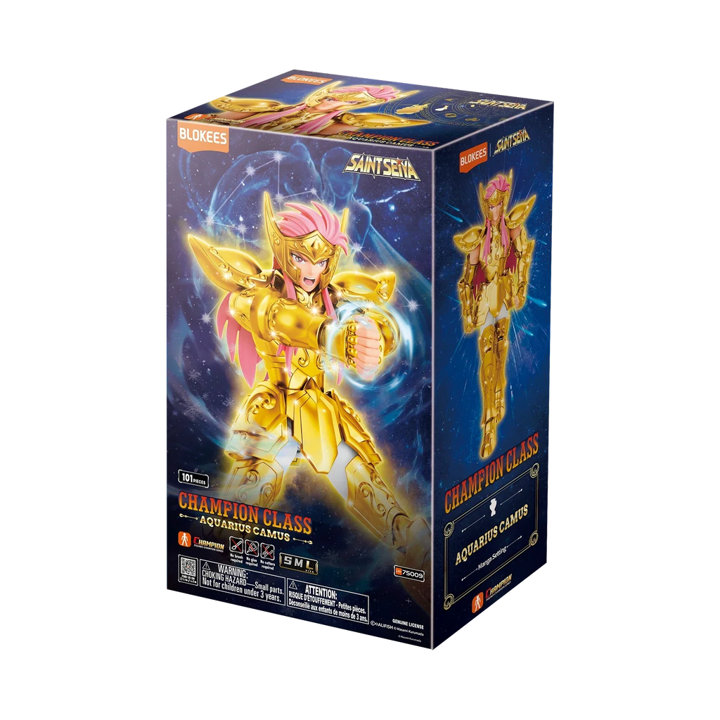 Figura Blokees Saint Seiya Champion Class - Aquarius Hyoga #75009