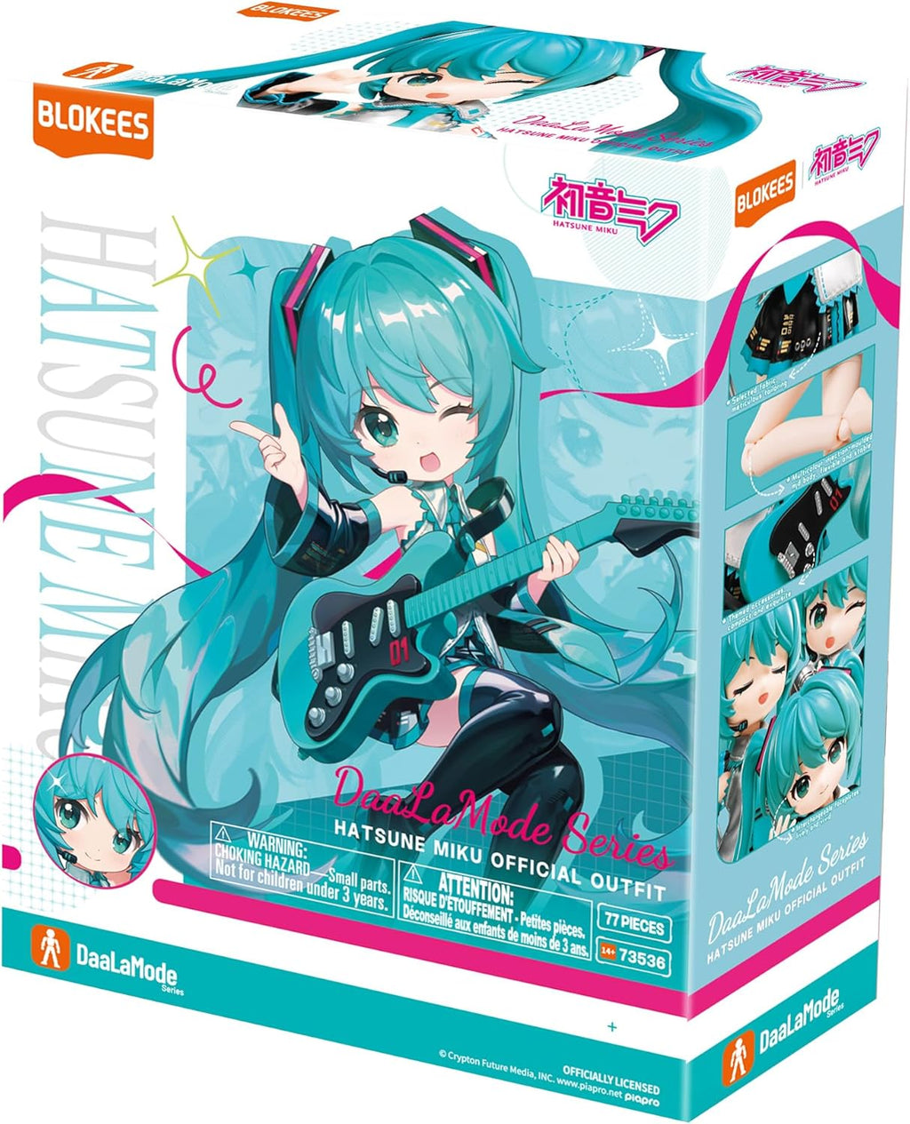 Figura Blokees - Hatsune Miku Daalamode Oficial Outfit 73536