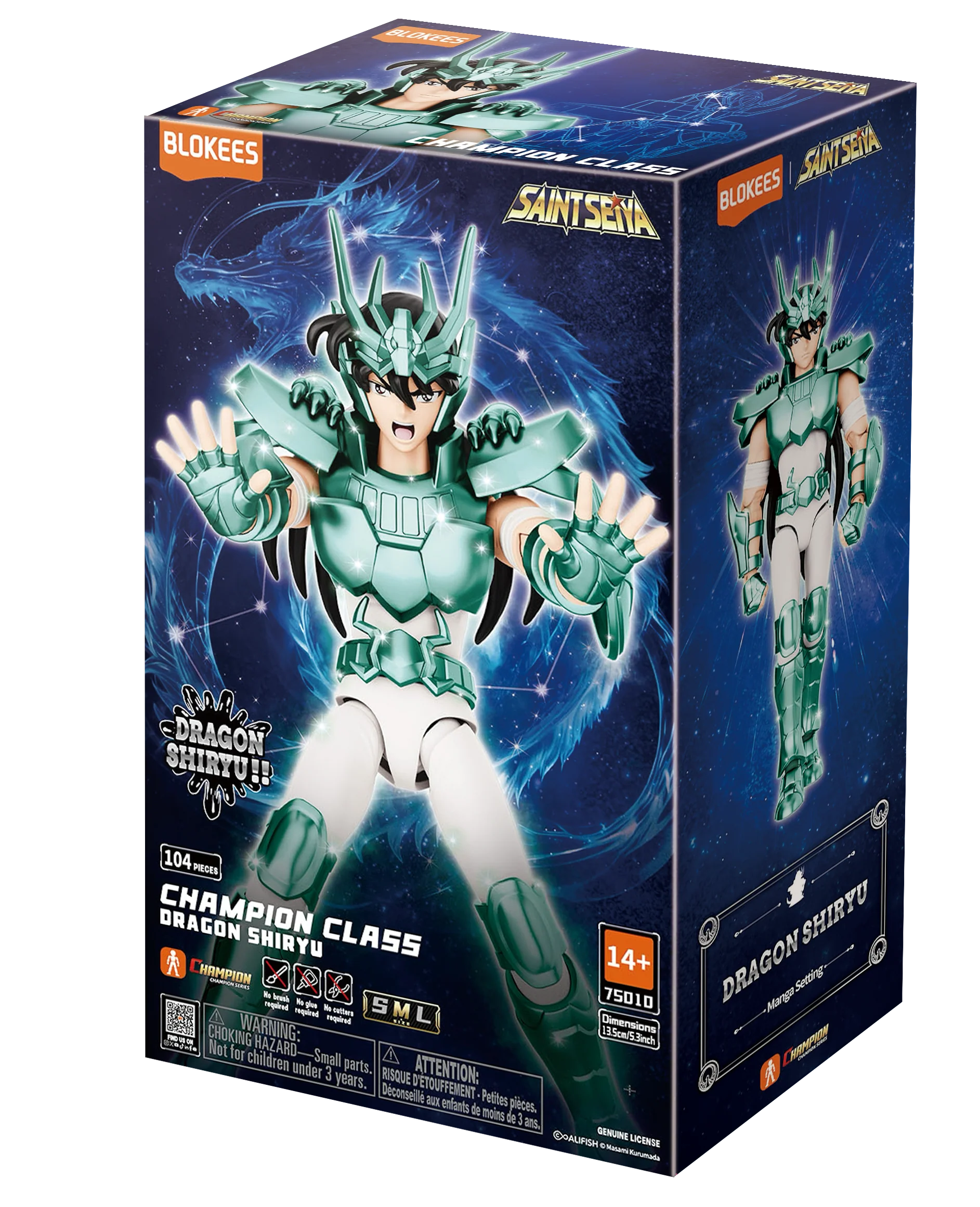 Figura Blokees Saint Seiya - Dragon Shiryu Manga Version #75010