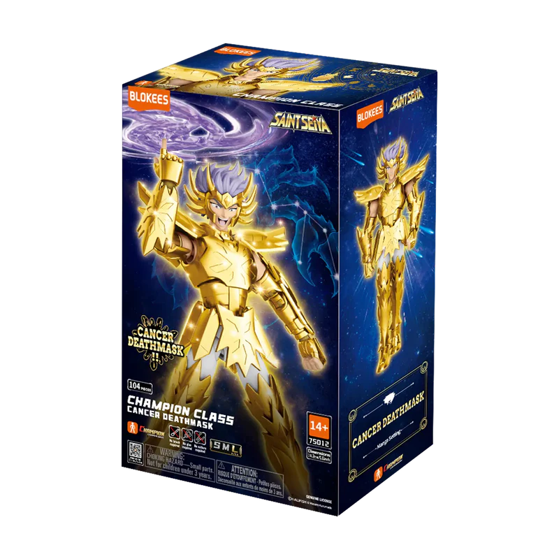 Figura Blokees Saint Seiya Champion Class - Cancer Deathmask #75012