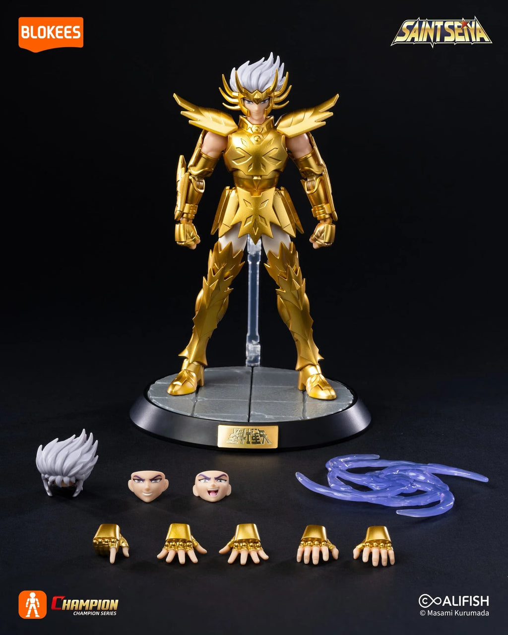 Figura Blokees Saint Seiya Champion Class - Cancer Deathmask #75012