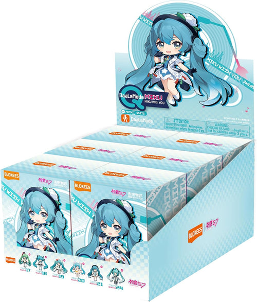 Blokees Hatsune Miku Fantastic Q Series: Miku with You 6 en 1 Display (Caja Sellada)