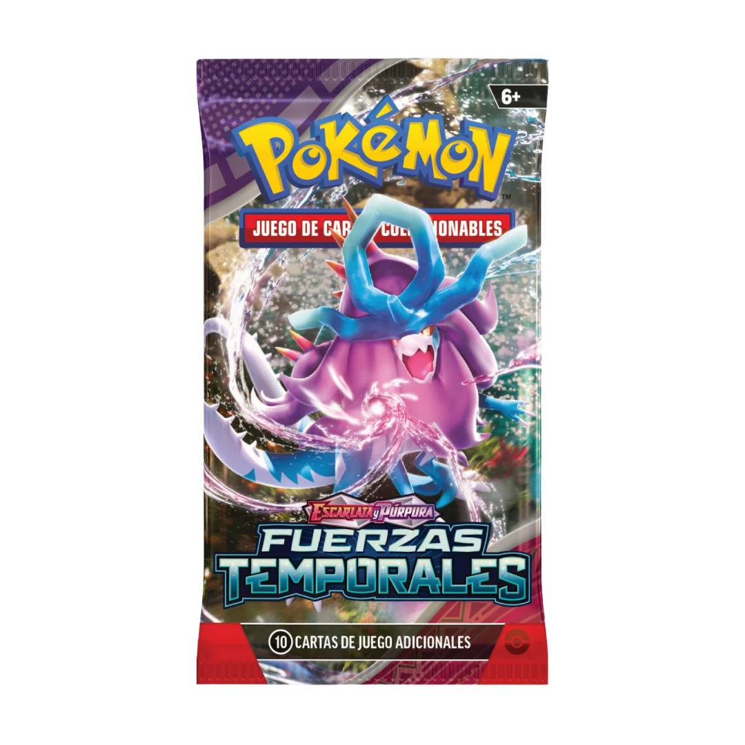 Pokemon Tcg Fuerzas Temporales Booster Bundle En Español