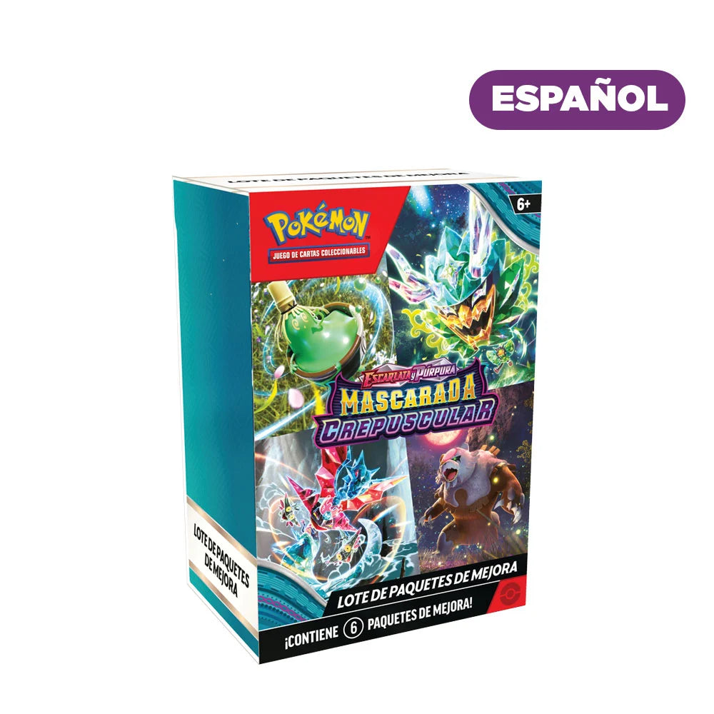 Pokemon Tcg Mascarada Crepuscular - Booster Bundle En Español