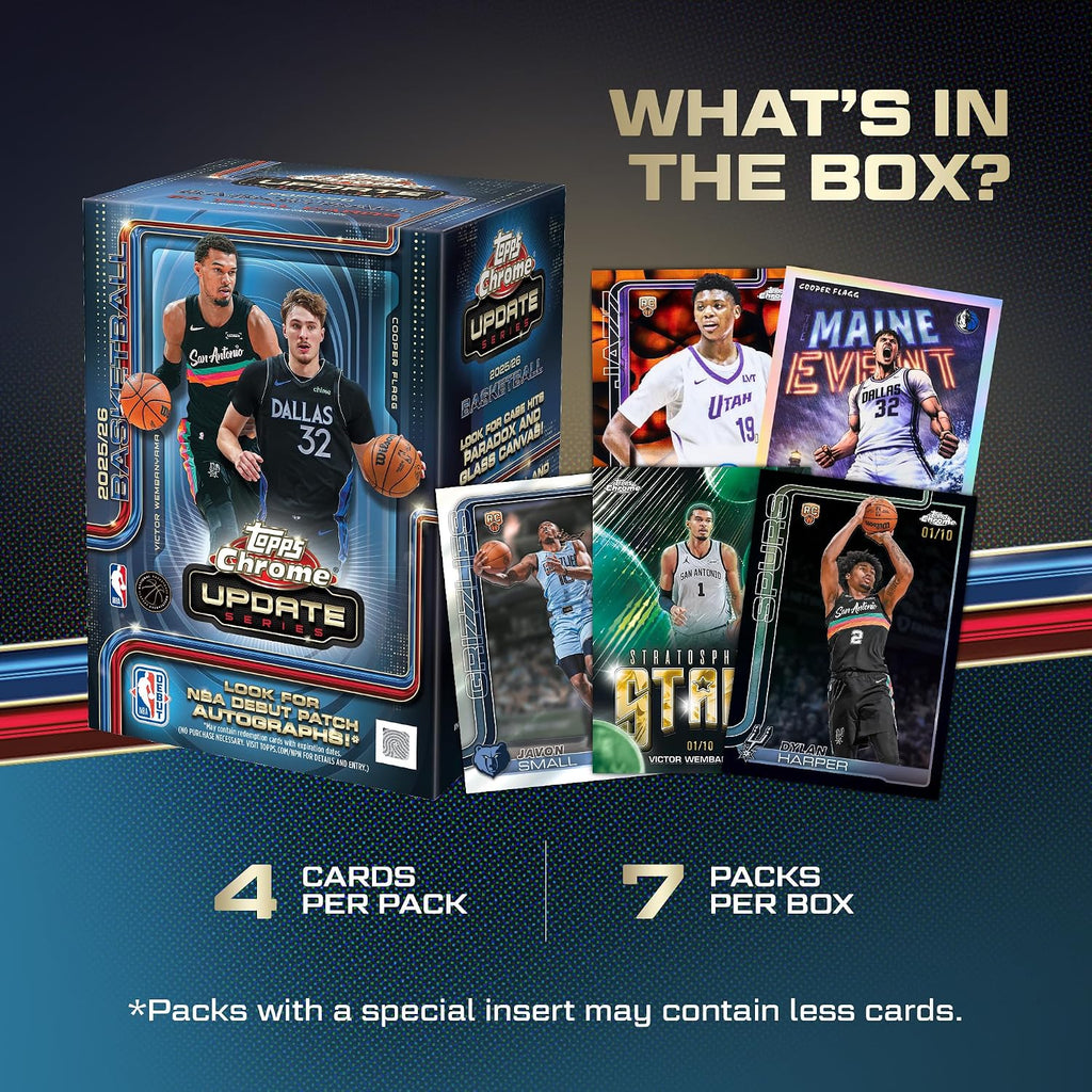 Topps NBA Chromes Update Series 2025-26