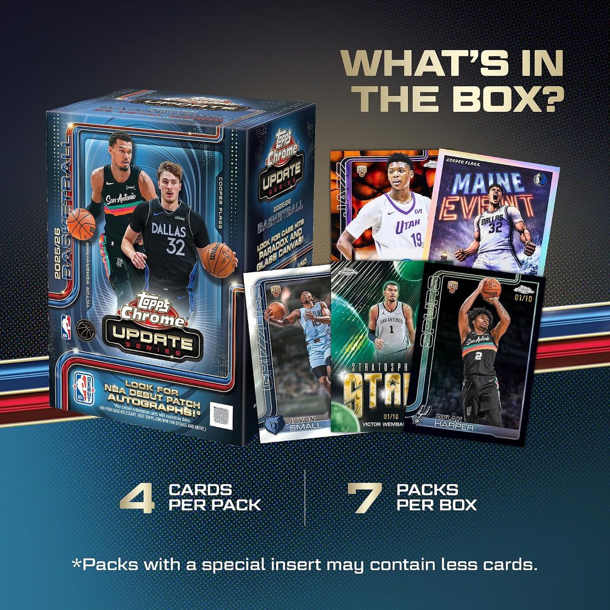 Topps NBA Chromes Update Series 2025-26