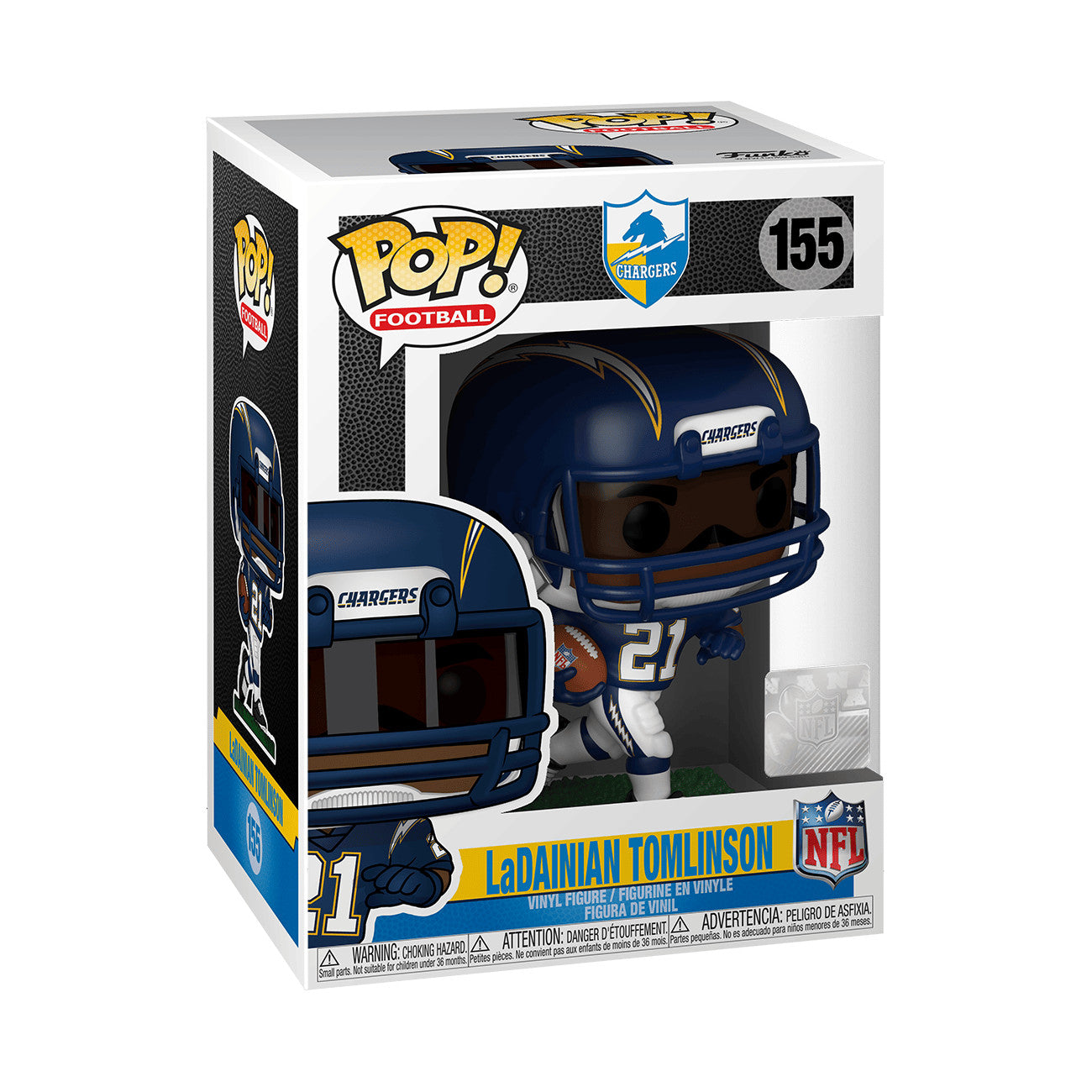 Funko Pop! Nfl Chargers - Ladainian Tomlinson #155