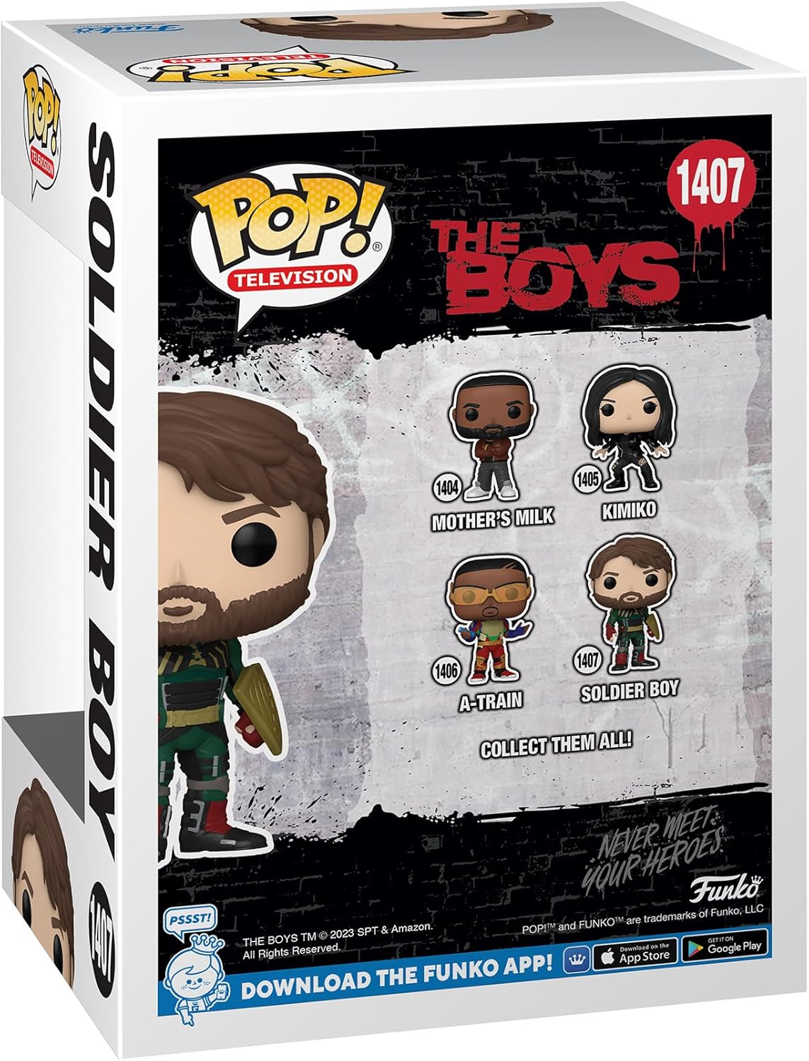 Funko Pop! The Boys - Soldier Boy #1407