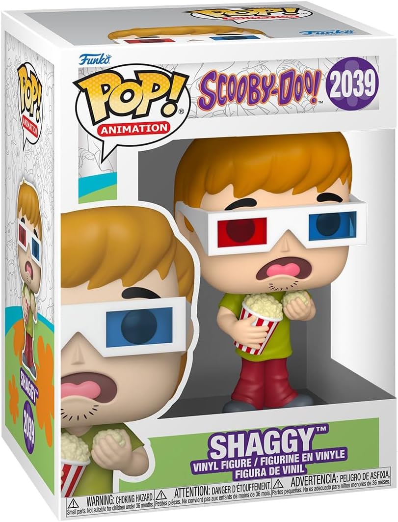 Funko Pop! Scooby Doo - Shaggy con Lentes 3D #2039