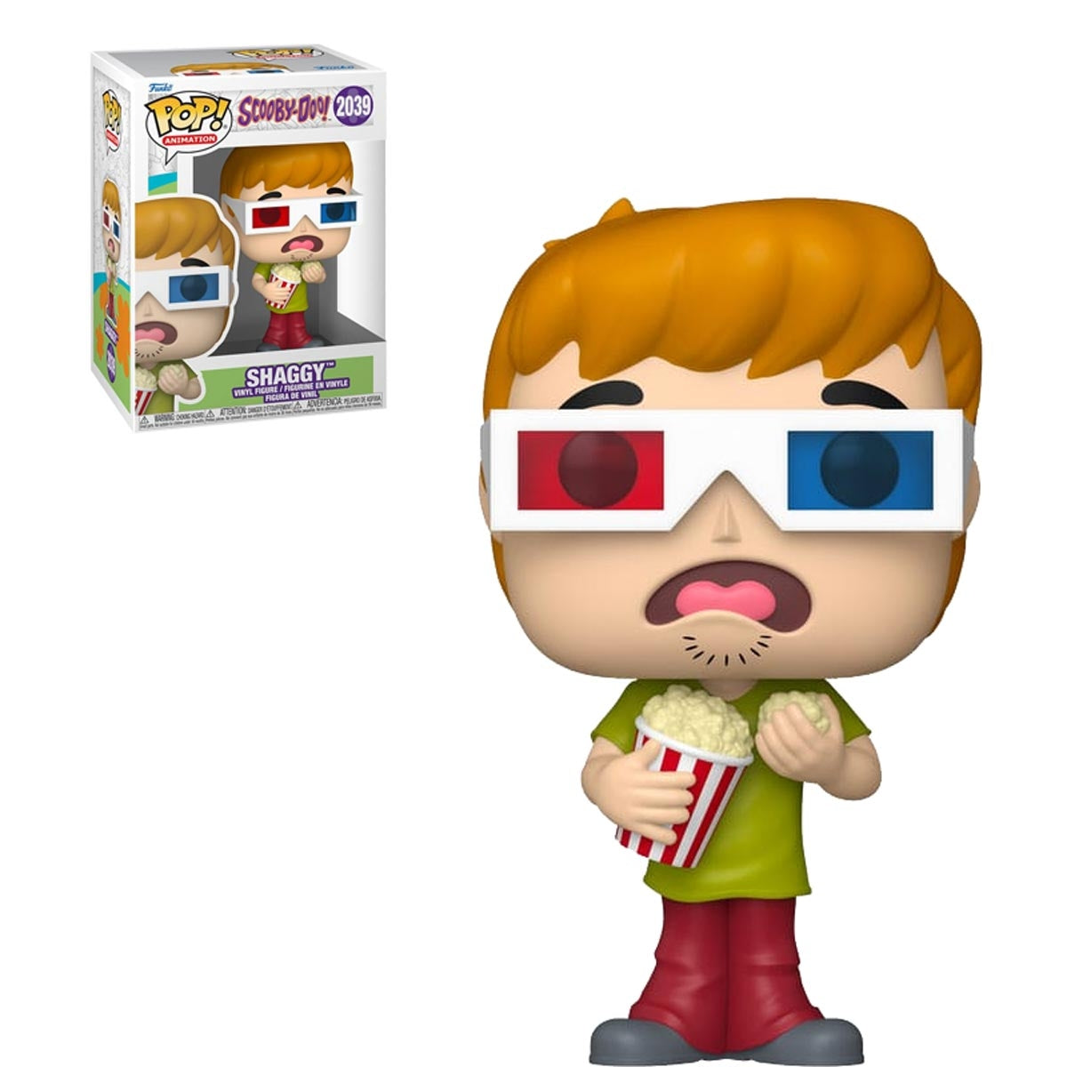 Funko Pop! Scooby Doo - Shaggy con Lentes 3D #2039